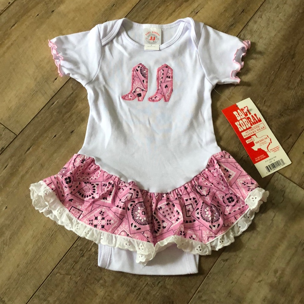 Adorable Western Baby Dress - NWT - 18 mos